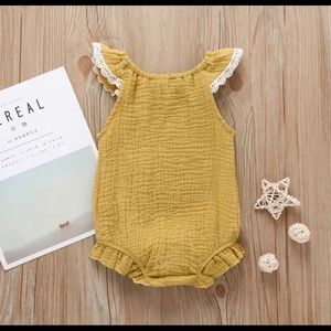 Baby girl summer romper